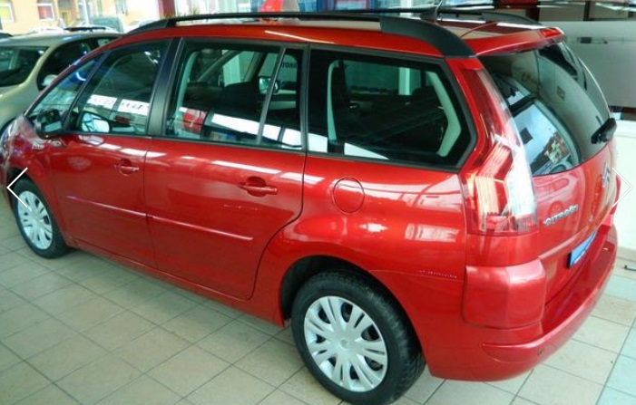 Left hand drive CITROEN C4 GRAND PICASSO 1.8 TENDANCE 7 SEATS